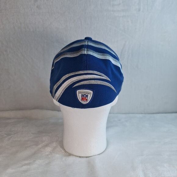 Vintage Reebok Indianapolis Colts NFL Equipment Embroidered Fitted Hat Cap OSFA - Picture 4 of 8